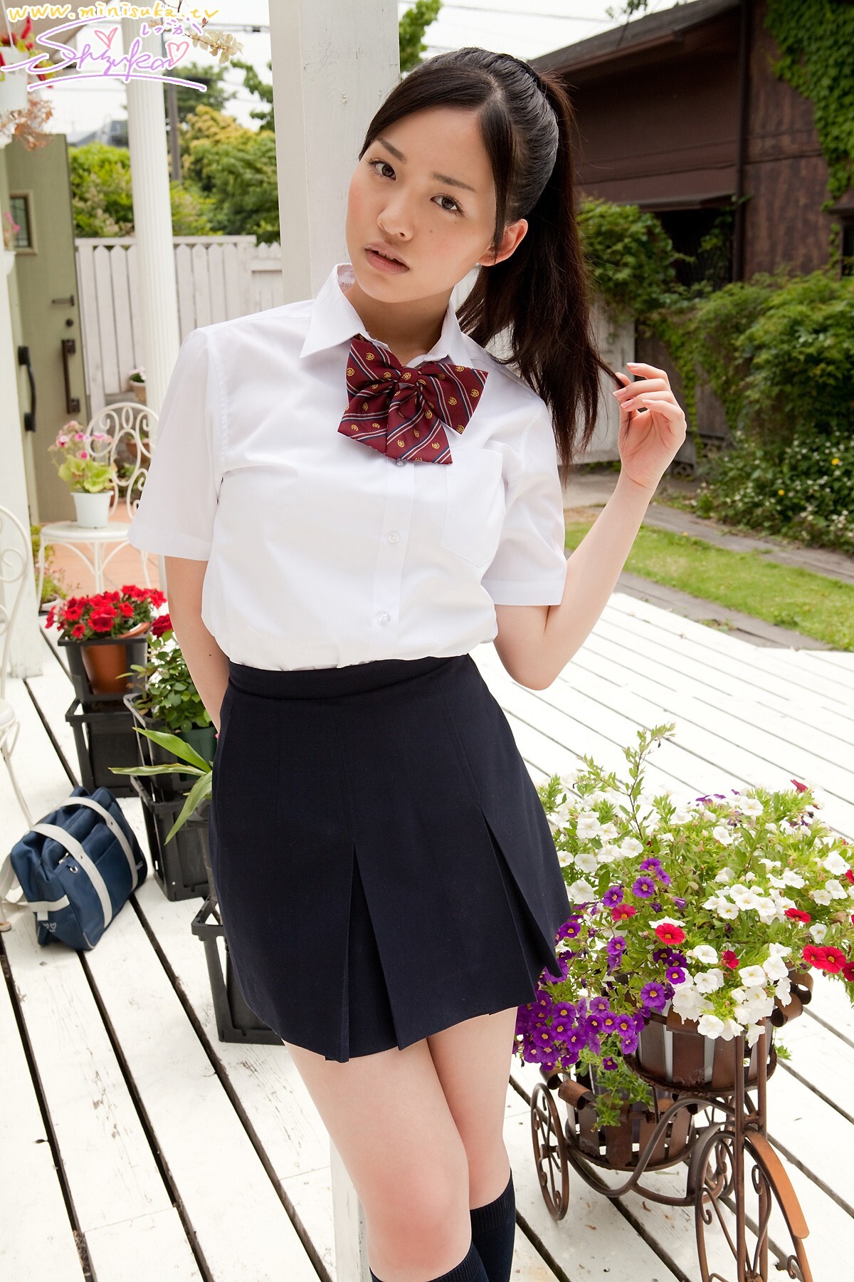 日本女优写真套图打包下载[Minisuka.tv]现役女子高生　しづか Vol.04